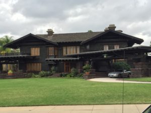 Craftsman-style custom home with deep eaves and stonework